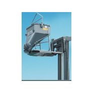 Bennes à béton carrées - Butti - avec logement pour fourches de levage et capacité de 400L à 1000L_1