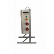 Mcpatcx511 - Armoires électriques de chantier - H2MC - fil incandescent 960°C/V0 - polyester 63A IK10/IP66 RAL7035_1