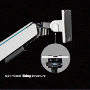 ROLINE Support LCD à gaz, fonction pivot, 5 axes de rotation, max. 20 kg_1