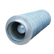 Silencieux rectangulaire ou circulaire - baffles intégrés dans une gaine prête à poser_1