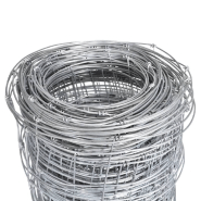 Vidaxl clôture de jardin acier galvanisé 50 m 150 cm argenté 149506_1