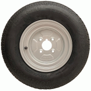 145R10 Ensemble roue et pneu de remorque 4 crampons 4