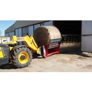 Dérouleuses pailleuses sur pique balles - Galonnier - AutoConnect - balles rondes jusqu'à 1,80 m et 1000 kg_1