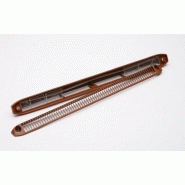 Entrée d'air réglable en ABS naturel - 2.3 cm de hauteur x 29.5 cm de largeur pour portes et fenêtres_1