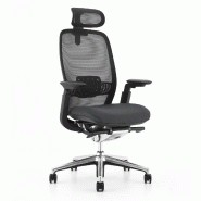 Fauteuil de bureau synchrone Iris-A - Avec têtière_1