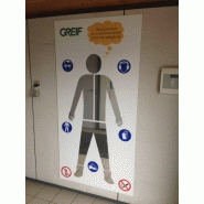 Panneau de signalisation homme de sécurité_1