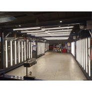 Eclairage industriel adapté aux environnements difficiles - tube led opaline access_1