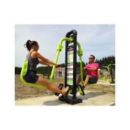 Equipement de Street Workout et Callisthénie en extérieur - Double squat_1