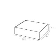 Boîte cadeau personnalisée FEFCO 427 - Smartpack - 18,8x14x5,5 cm - Boîte d'expédition résistante et facile à monter_1