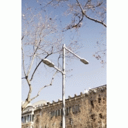 Lampadaire urbain Candela LED - 147W - 18296 lm - acier galvanisé - hauteur 10,2 m_2