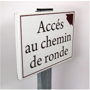 Pa0113 - panneau d'enseigne alu plié pour poteaux - sigma signalisation - ht 400mm x lg 400mm_1