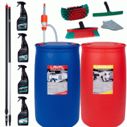 Pack GOLD professionnel - Nettoyage extérieur et intérieur de flotte de camions_1