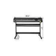 Plotter de découpe vinyle professionnel 53'' - Vevor, avec support - Poids brut : 63,4 lb (28,8 kg)_1