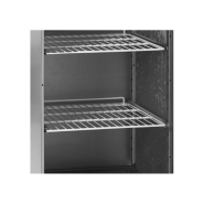Arrière-bar 2 portes vitrées - noir - intérieur inox - 277L - CBC210G - Régulation automatique - Éclairage LED - 2 ans de garantie_1