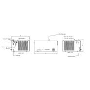 Aero-refroidisseurs à faible encombrement - série AERO avec bac tampon isolé et pompe de circulation_1