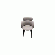 Chaise de restauration - Hauteur Normale (H=750-950mm) - Gris Inconnue CHSHN54x58TissGris_1