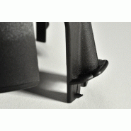 Lot de 3 cloches de protection pour spot à encastrer spotclip ii fixe noir_1