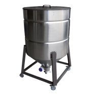 Trémie de stockage en inox d'une capacité 50 à 500 Litres_2