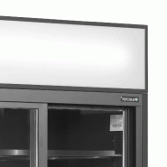 Vitrine réfrigérée FSC891S Black- 2 portes TEFCOLD_1