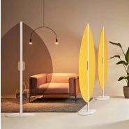 Claustra acoustique FOLIO - Design nature - Panneau en méthacrylate ou PET recyclé - H190 x L121 cm_1