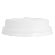 Couvercle blanc PS pour gobelet 12cl - par 1000_1