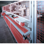 Grilles de protection et cloisons de séparation - Système modulaire - Profilé en aluminium_1