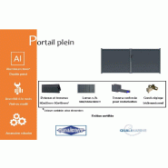 Portail battant plein - 2750 / 1400_1