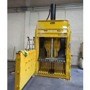 Presse verticale robuste T60XD - production de balles OCC de 1 500 lb en 45 minutes_1