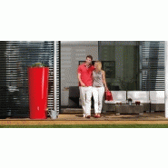 Réservoir color - 350 l - tomato