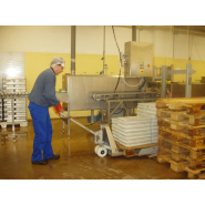 Transpalette manuel semi-INOX 449R - anticorrosion - fabrication européenne - charge 2500 kg_1