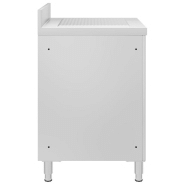 Vidaxl armoire de cuisine commerciale avec égouttoir acier inoxydable 147228_1