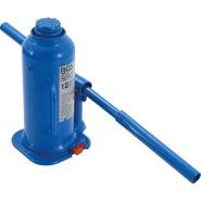 9886 - Cric à vérin hydraulique BGS Technic - capacité de chargement 12 tonnes - avec soupape de sécurité et tige de piston télescopique_1