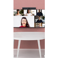 Barre de visioconférence - YEALINK A10 - caméra e-PTZ UHD 4K avec suivi intelligent et 8 microphones intégrés_1