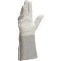 Gants de protection thermique en cuir - soudeur / crispin 15 cm - TIG15K - main caprin et manchette bovin_1