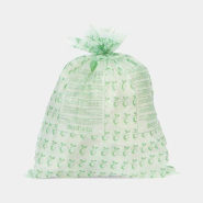 Sacs PerfectFit compostables -Code C (10-12 litres), Rouleau de 10 sacs pour poubelles Brabantia_1