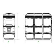 141281 - Cuves à carburants Renson - 1500L - PEHD double parois - Anti-UV et anti-odeurs_1