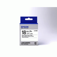 Epson LK-5WBN - Standard - Noir sur Blanc - 18mmx9m_1