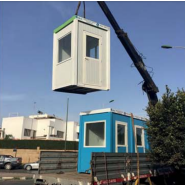 Guérite modulaire - militaire, sécurité, accueil, gardiennage, point de vente - résistante aux conditions climatiques_1