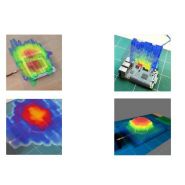Mesureur de champ électromagnétique em-scanphone - réalité augmentée - 3d et 4d