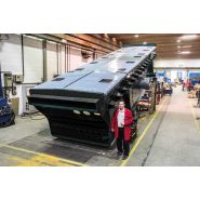 Oscilla cribles pour mines et chantiers - crible à arbre de tension de 0 à 100 mm - JOEST_1