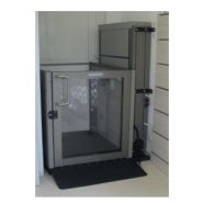 Plateforme élévatrice  robuste et adaptable pour lieux privés ou publics à l'intérieur ou à l'extérieur - OPAL_1