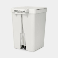 Poubelle à pédale StepUp -25 litres - Light Grey - Brabantia - Tri organisé et respectueuse de l'environnement_1