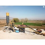 Turbomix-120 centrale à béton mobile - Fabo - 120 m3/h - mélangeur de pan 3 m3_1