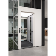 Ascenseur cabine -  portes coulissantes, commande automatique, normes ERP - Cibes C1 Pure_1