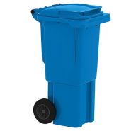 Bac roulant 2 roues en polyéthylène - Capacités 80L, 120L, 140L, 240L, 360L - Résistant à la chaleur, froid et produits chimiques_1