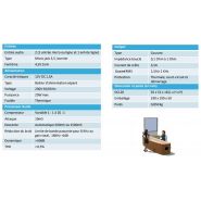Dcl20 - boucles magnétiques pour malentendants - audio fils - dimensions : 92 x 52 x 18 mm_1