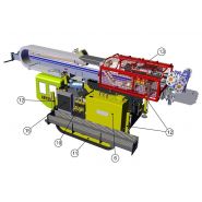 Équipement géotechnique Abyss 75 avec course de 2500 à 3500 mm