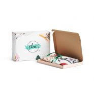 Boîte d'expédition éco couleur - Packhelp SA - personnalisable, 19.6 x 15.1 x 8.6 cm, impression CMJN et carton blanchi_1