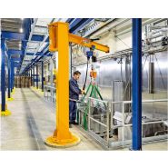 Potence sur fût LSX - Abus Levage - 500 kg - rotation 270° et portée jusqu'à 7 m_1