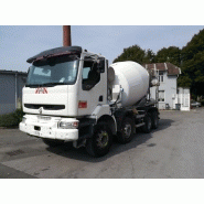 Renault Kerax CB9, camion malaxeur d'occasion avec 296200 km